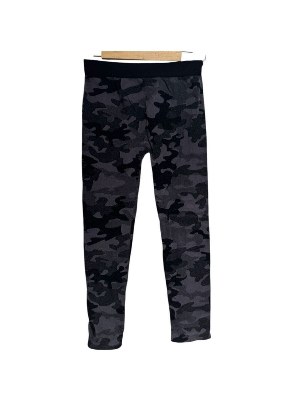 MALIBU SUGAR grey camo print leggings - size 7-14 (flex fit)